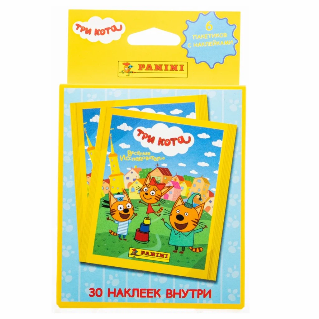 Panini Три кота. Весёлые исследователи. Блистер